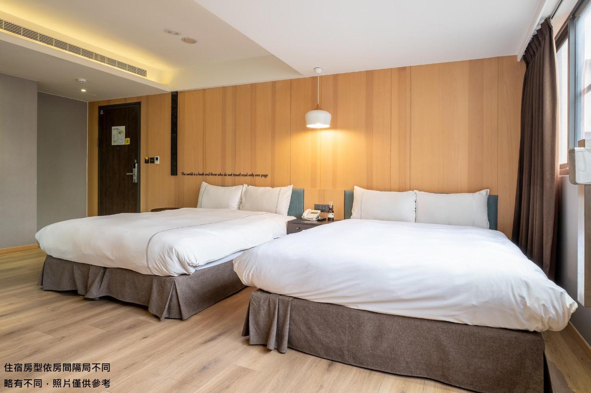 Check Inn Taichung Wenxin Zhongqing Buitenkant foto